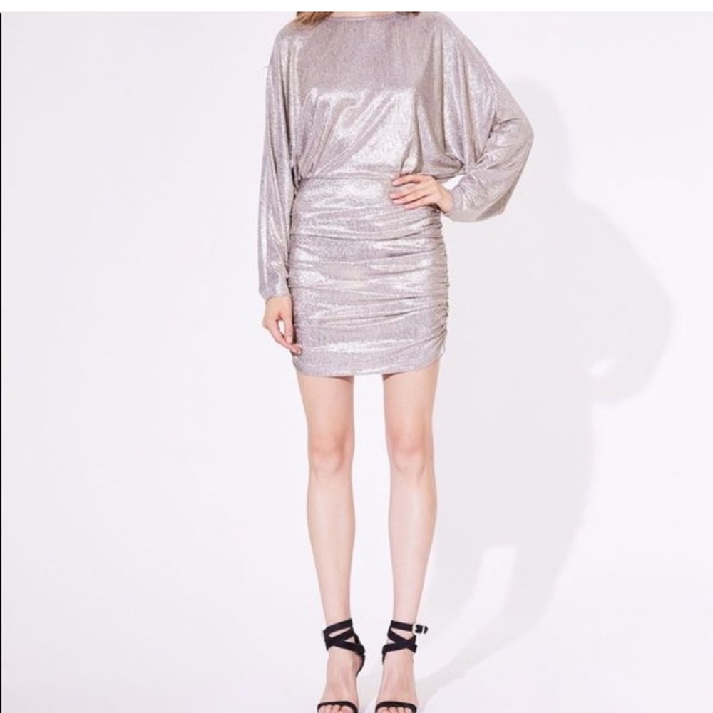 IRO sparkling silver dress